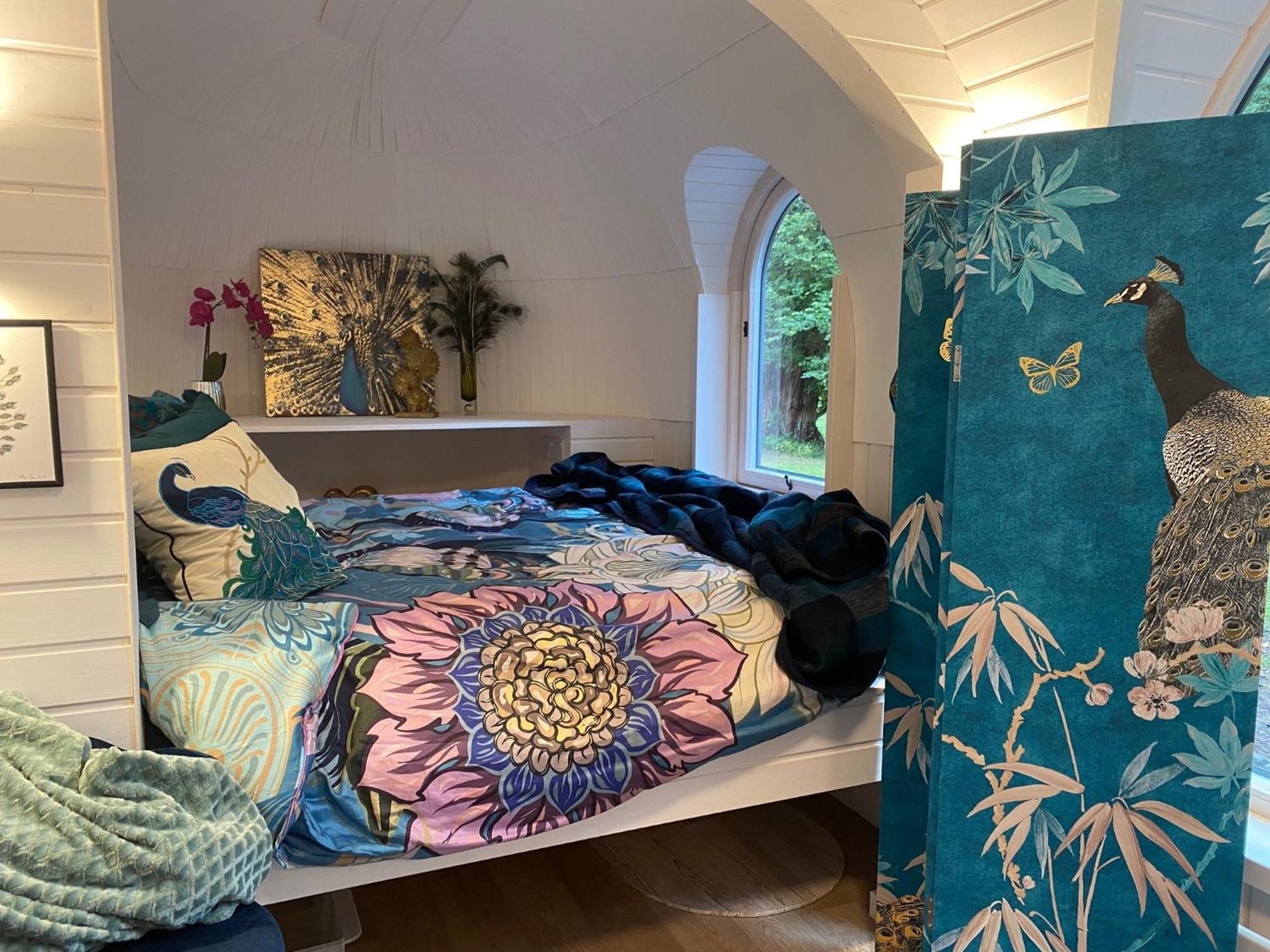 קריף Luxury Woodland Lodge Retreat At Culdees Castle מראה חיצוני תמונה